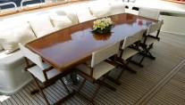 CASPIAN KING -  Aft Deck dining